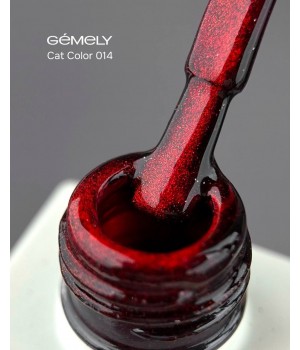 Гель-лак Gemely Cat color №014, 6 мл HEMA/TPO free